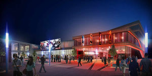 How the development will look by night