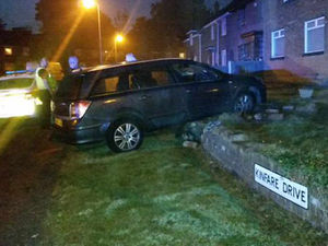 Supporting image for story: Boys aged 9 and 10 crash car through Wolverhampton garden wall