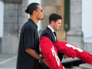 Supporting image for story: Liverpool squad bid emotional farewell to Diogo Jota at team-mate’s funeral