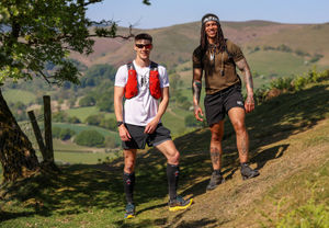 Leigh Edwards (L) and Christian Denton who founded Mandem MeetUp Wolves