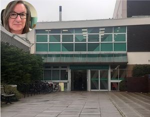 Mandy Garrott (inset) is worried where people will learn to swim if The Quarry Swimming and Fitness Centre closes. Picture: LDRS/Shropshire ASA