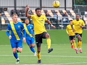 Supporting image for story: Telford sign former Stourbridge and Rushall Olympic forward Rackeem Reid
