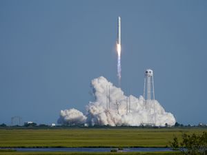 Supporting image for story: Pizza delivery heads to space station