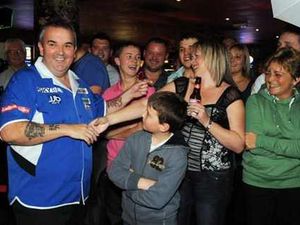 Supporting image for story: Phil Taylor books Wolverhampton date