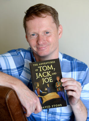 David Alan Stone, from Stafford, has overcome his learning difficulties and has written his own book Tom, Jack and Joe
