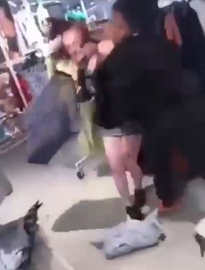 Screenshots of the video shared online