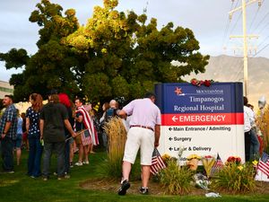 Supporting image for story: ‘College age’ sniper jumped off roof after killing Trump ally, Utah police say