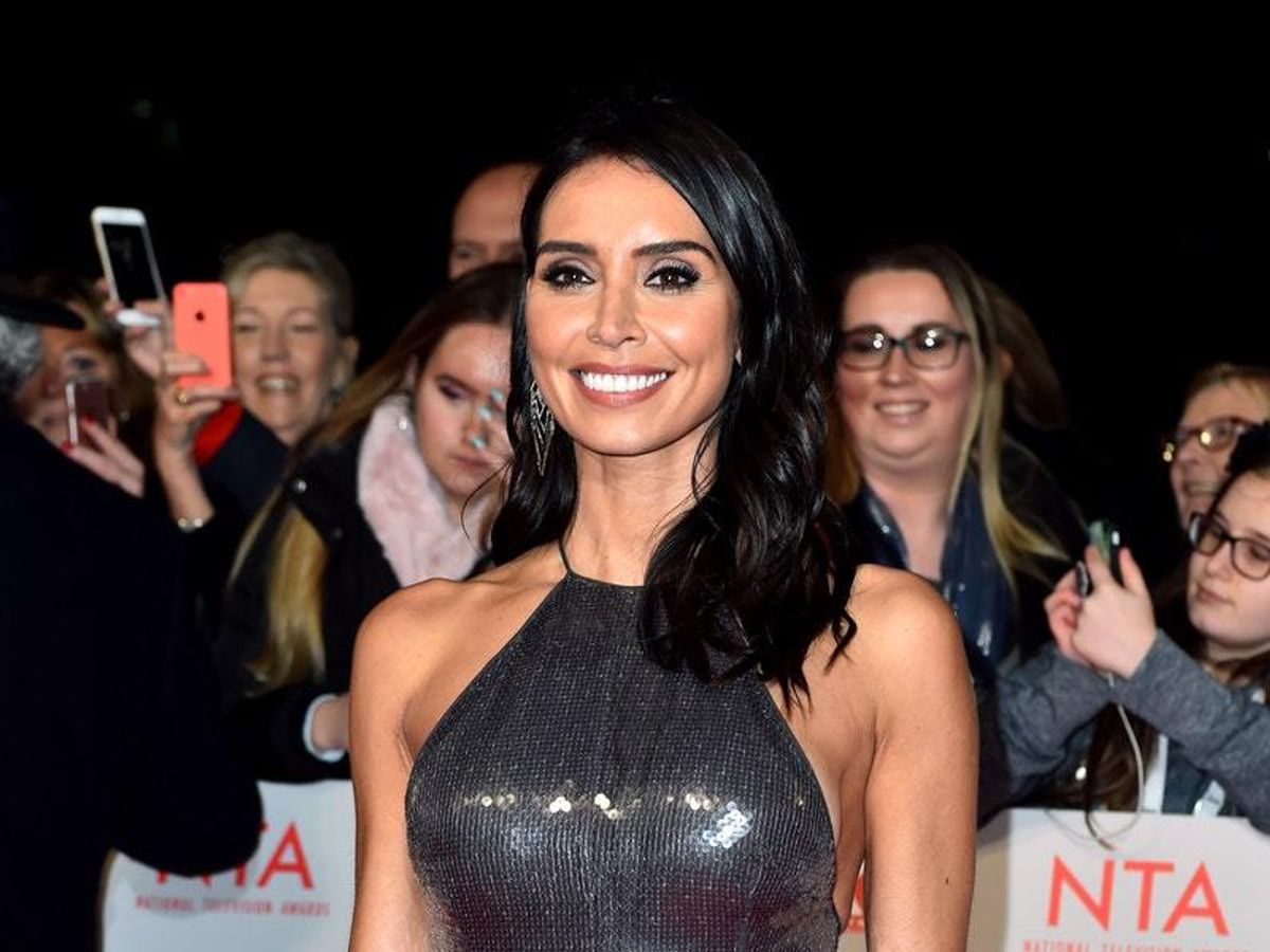 Christine Lampard wears affordable dress from Michelle Keegans Very collection Christine Lampard wears affordable dress from Michelle Keegans Very collection