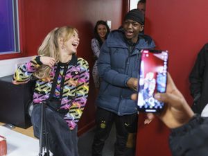 Supporting image for story: Pop star Becky Hill surprises youth club with charity single performance