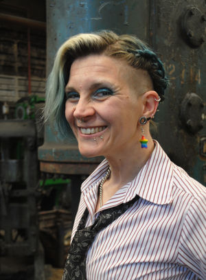 Writer and illustrator Poppy T Perry