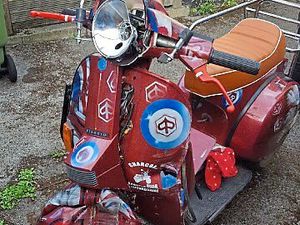 Supporting image for story: Nose broken, ribs bruised and scooter wrecked in hit-and-run