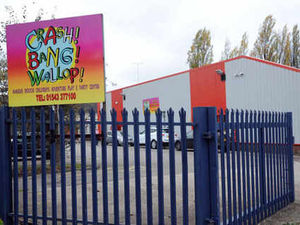 Supporting image for story: Masked raiders hit Crash! Bang! Wallop!