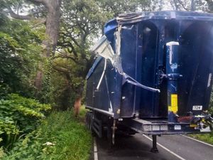 Supporting image for story: Driver was 'seriously injured' in HGV crash that closed major Shropshire road