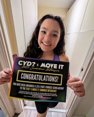 Ellisha won a scholarship during the CYD? Workshops