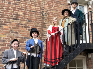 Supporting image for story: Bridgnorth students attempting 'to pick a pocket or two' with latest production