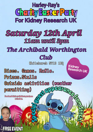 The event takes place on Saturday 12 April, from 11am to 3pm at The Archibald Worthington Club in Whitchurch. 