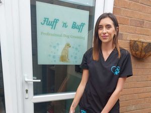Supporting image for story: Beth is trans-fur-ming canines thanks to help from Shropshire Youth Support Trust