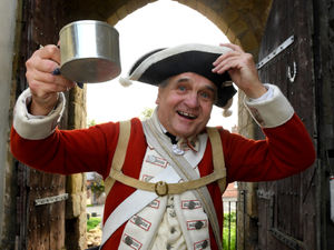 Supporting image for story: Whittington Castle hosts re-enactment party - but with no set time period