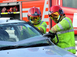 Supporting image for story: Car completely destroyed by fire in Telford