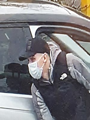 Police want to speak to this man after two cars were stolen in Cannock. Photo: Staffordshire Police