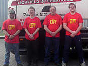 Supporting image for story: Team take on climbing challenge