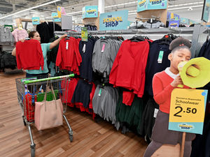 Supporting image for story: School uniform prices at supermarkets and high street shops as parents worry about costs