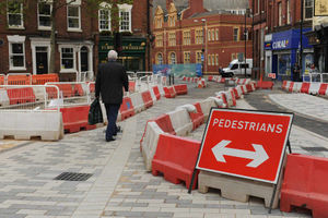 Pedestrian access has been improved