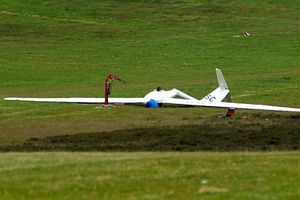 Supporting image for story: Pilot trapped for 40 minutes after Long Mynd glider crash
