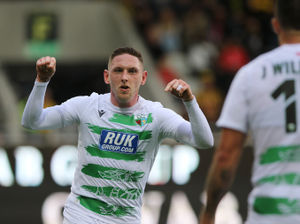  McManus with the first goal for the New Saints.
Picture by Phil Blagg Photography.
PB123-2023