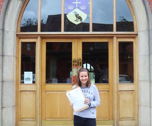Ellesmere College student Kezia Hutchings