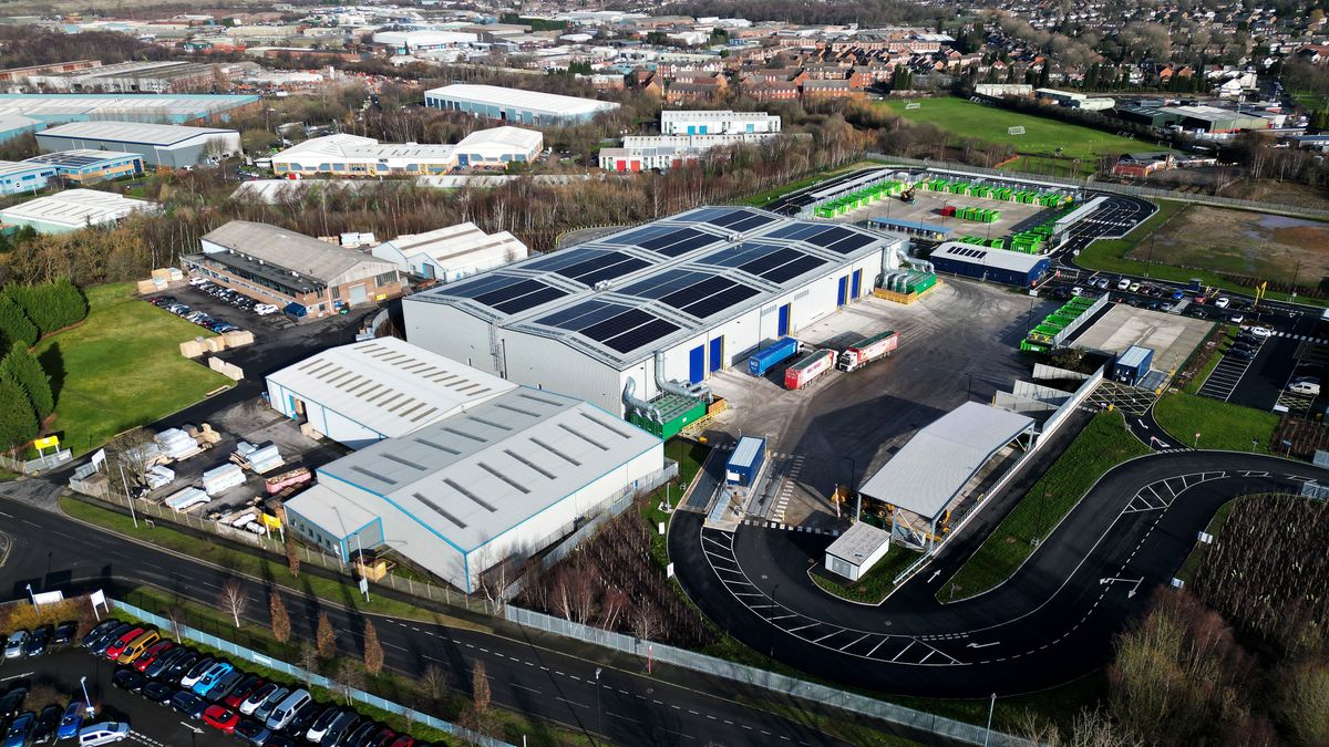 We walked around Walsalls new &pound;32 million waste recycling centre on its first day of operation - we couldnt believe the size of it