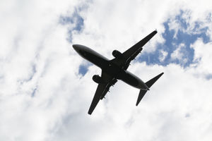 View of aircraft flying. (Photo by Bruce Bennett/Getty Images)