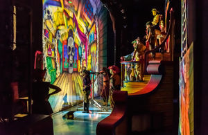Behind the scenes of Peter Pan at Birmingham Hippodrome. Picture by Simon Hadley