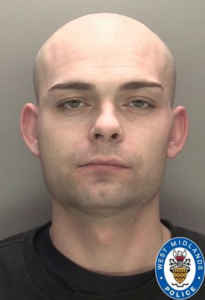 Jack Vaughn, 28, from Tipton, is wanted on suspicion of burglary