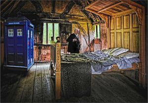 The Doctor Returns by Hugh Stanton took the Bernard Danks Cup for creative projected images