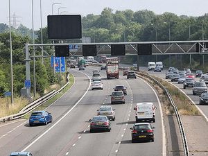 Supporting image for story: 24 cars crash into stationary vehicles on hard shoulder each week