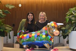 Pictured above: Sophie Poduval-Morrell, Future Faces Manager; Nicola Turner MBE, CEO of United By 2022.