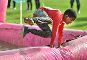 Sandwell Valley, West Bromwich at the Race for Life Mud Run