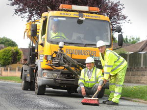 Supporting image for story: More than 13,000 potholes filled in Staffordshire in £5m scheme - WATCH
