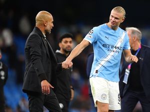 Supporting image for story: Pep Guardiola backs Erling Haaland to break Champions League goalscoring record