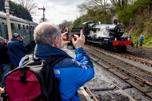 Severn Valley Railway annual Spring Steam Festival at Bridgnorth Station