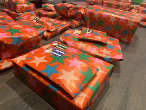 Wrapped gifts