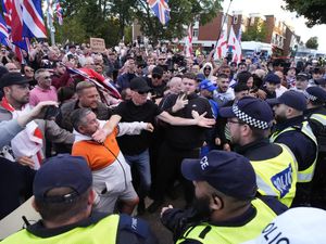 Supporting image for story: Three arrested after Epping hotel protesters march on council offices