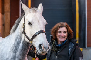 Silver meets Joey with Hippodrome Chief Executive and Artistic Director, Fiona Allan