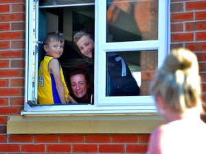 Supporting image for story: How coronavirus crisis has helped new Shrewsbury neighbours become best friends