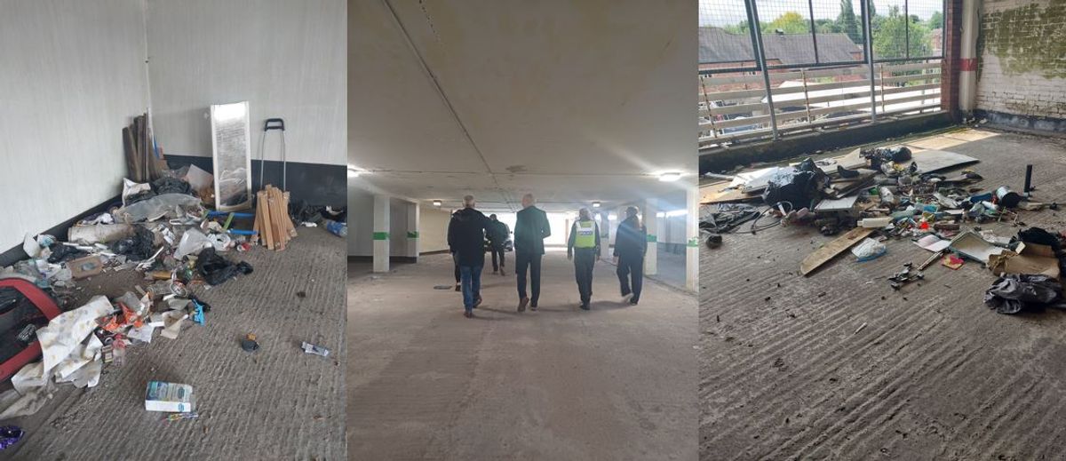 Partnership work in Walsall sees action taken to clean up car park linked to anti-social behaviour Partnership work in Walsall sees action taken to clean up car park linked to anti-social behaviour