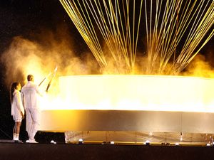Supporting image for story: Paris Olympics off to a sodden start with a rain-drenched opening ceremony