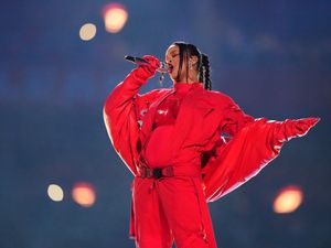 Supporting image for story: Rihanna reveals second pregnancy during Super Bowl halftime show