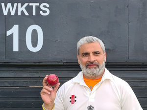 Supporting image for story: Perfect 10 for Church Aston bowler Bobby Gill 
