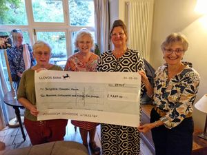 Cheque raised after success of Arts Trail